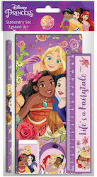 Diakakis Disney Princess with Pencil Sharpener Eraser and Ruler Diakakis Disney Princess with Pencil Sharpener Eraser and Ruler