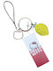 Gim Keychain Charm Hello Kitty Lemonade Metallic Yellow