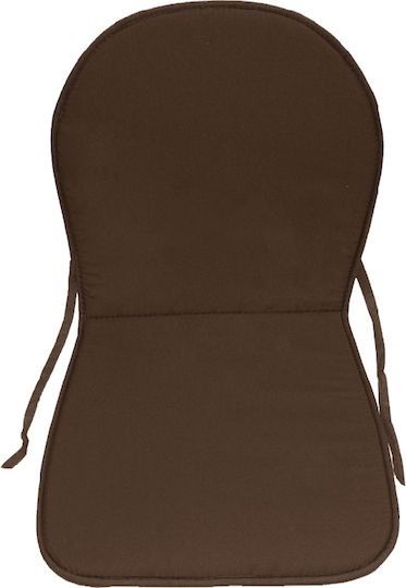 Go Smart Home Garden Chair Cushion with Backrest Guitar Brown 42x77cm