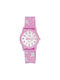 Q&Q Kids Analog Watch with Rubber/Plastic Strap Pink