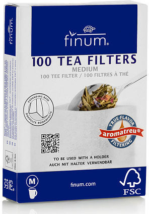 Finum Νο M Tea Paper Filter 100pcs