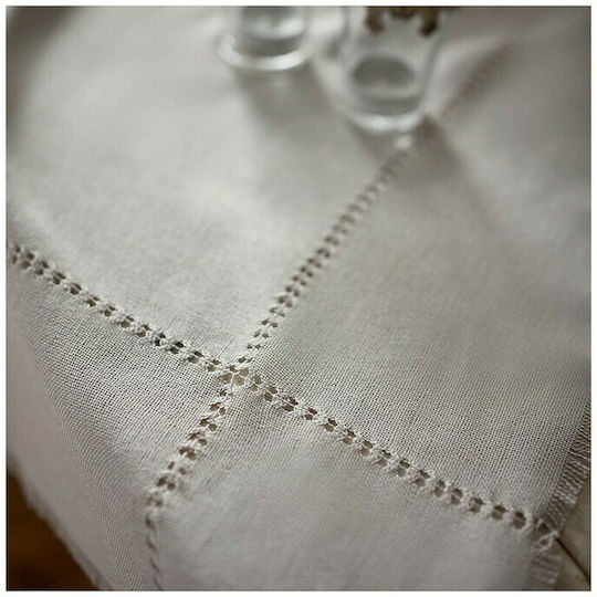 Gofis Home Placemat Platzdeckchen Stoff Beige 50x35cm 1Stück