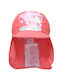 Splash About Kids' Hat Jockey Fabric Sunscreen Pink