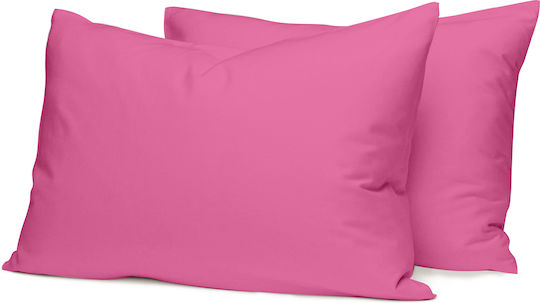 Palatex Чаршаф Единичен с Ластик 105x205+25см. Solid Azalea Pink