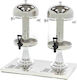 Homestyle Double Cold Beverage Dispenser 2x8L P59 x W55 x H35 cm