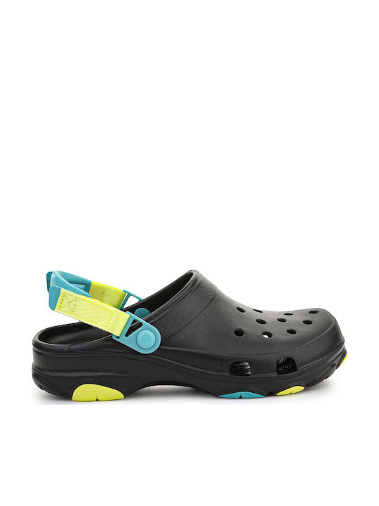 Crocs Classic All Terrain Ανδρικά Σαμπό Μαύρα
