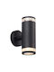 Nordlux Birk Wall-Mounted Outdoor Spot Light GU10 IP44 15.5x23.5x23εκ.