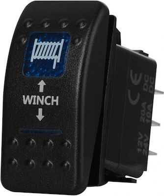 Car On/Off Switch 12V-24V for 7pin Black