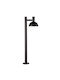 Nordlux Arki 100 Outdoor Floor Lamp Small Post IP54 for E27 Bulb Black