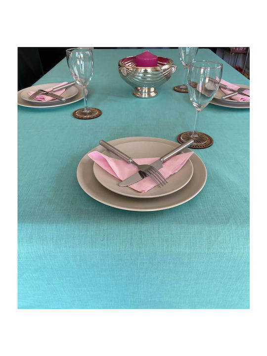 Palatex Checkered Linen All Linen Light Green 1...