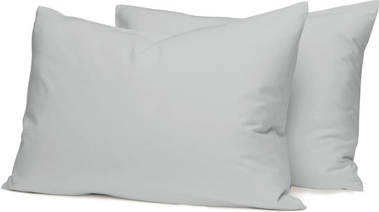 Palatex Solid Σετ Σεντόνια Μονά 160x260εκ. Gray Violet (3τμχ)
