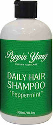 Poppin Yang Peppermint Shampoos for All Hair Types 300ml Poppin Yang Peppermint Shampoos for All Hair Types 300ml