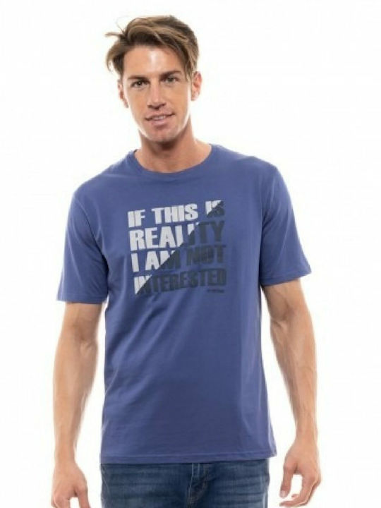 Splendid Herren T-Shirt Kurzarm Marineblau