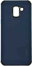 Motomo Tough Armor Silicone / Synthetic Back Cover Durable Blue (Galaxy S9)