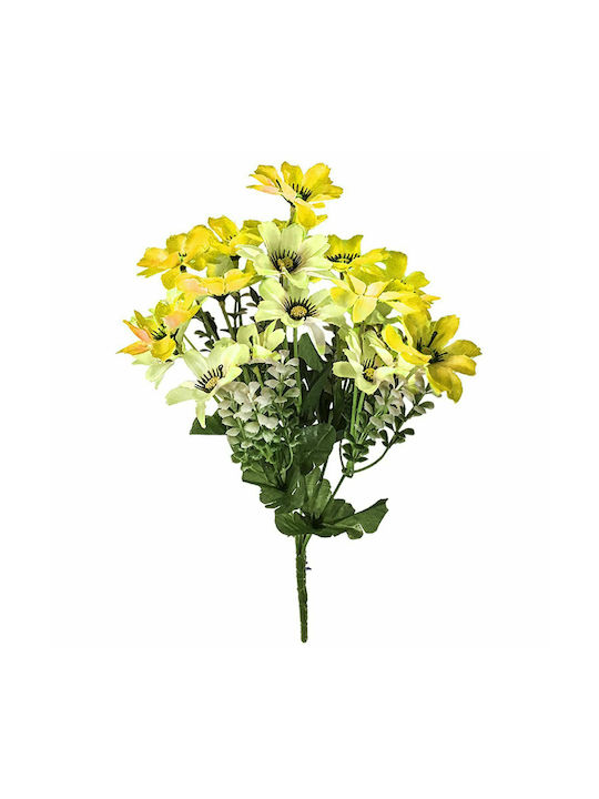 Bunny's Bouquet of Artificial Flowers Daisy Yellow 30cm 2pcs