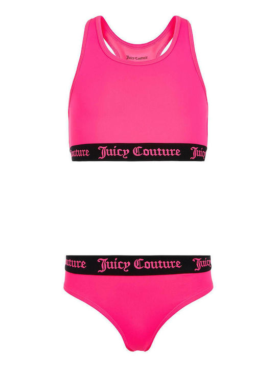 Juicy Couture Παιδικό Μαγιό Μπικίνι Φούξια