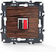 Aca Prime Socket Speakers without Frame in Brow...