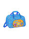 Safta Αθλητική Παιδική Τσάντα Ώμου Μπλε 40x24x23εκ.
