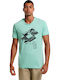 Losanga V T-shirt Green