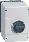 Legrand Elektroinstallationsdose für Außenmontage Wasserdicht IP65 in Gray Farbe 417481