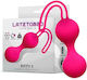 LateToBed Love Balls Fitty 3 Vaginalbälle 62gr Rose Red