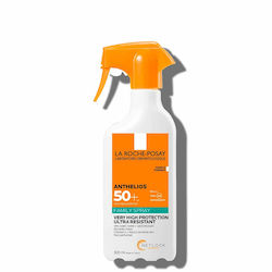 La Roche Posay Anthelios Family Waterproof Sunscreen Lotion for the Body SPF50 in Spray 300ml