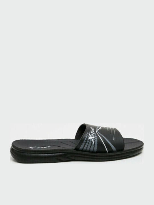 X-Feet Slapi Bărbați Negru