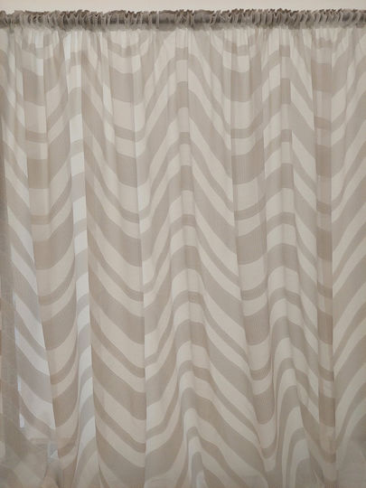 Palatex Palatex Vorhänge mit Bleistiftfalten Nomad Braun 270x290cm