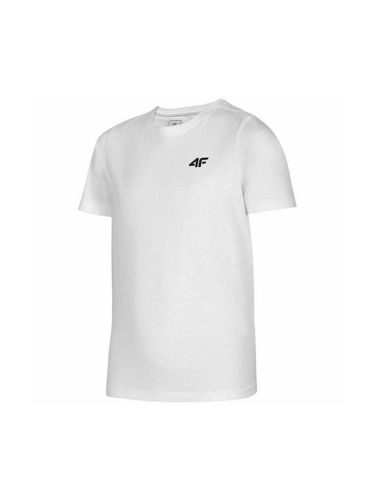4F Kinder T-Shirt Weiß