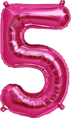 40" Balloon Fuchsia Number 5