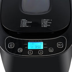 Fram Mașină de pâine cu o putere de 550W și o capacitate de 1000gr cu 12 programe Fram Mașină de pâine cu o putere de 550W și o capacitate de 1000gr cu 12 programe