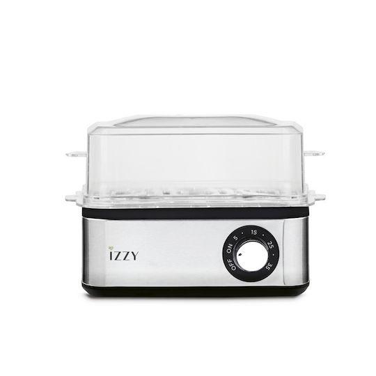 Izzy IZ-8201 Eierkocher 8 Eierkapazitäten 600W Silber