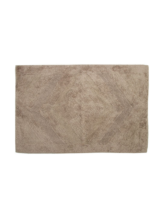 Palatex Πατάκι Μπάνιου Βαμβακερό Terra 2811164 Brown 60x90εκ.