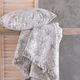Palatex Saman Риχтари Фотьойл Chenille 170x180 см Екрю