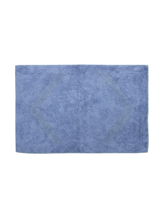 Palatex Bath Mat Cotton Terra 2811156 Blue 50x80cm