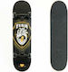 Fish Skateboards Black heart Fish 8" Complete Shortboard Μαύρο