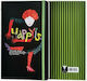Linardatos Happy is... Notebook A5 Ruled with Elastic Multicolour (Μiscellaneous Designs/Colors)