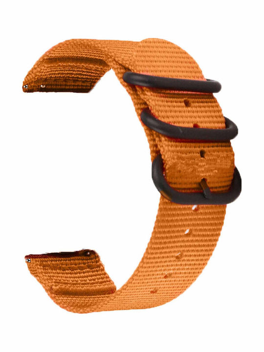 KOSTELO Fabric Strap Orange 22mm
