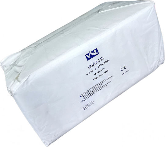 Violak Nicht steril Gazen 8lagig 10x20cm 100pcs