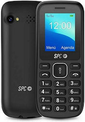 SPC Talk Dual SIM Κινητό με Κουμπιά Μαύρο