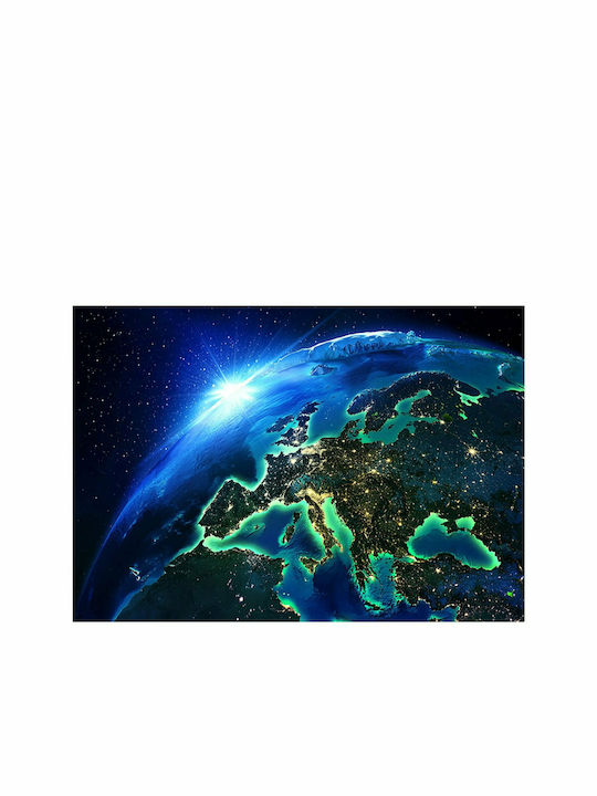 Wall Mural The Blue Planet Fabric Blue 300x210cm