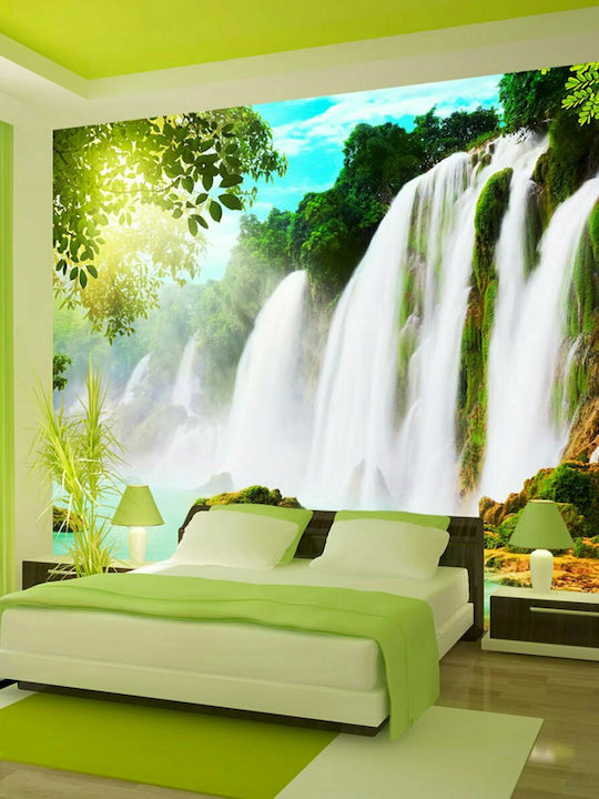 Fototapet de Perete 400x280cm The beauty of nature: Waterfall Tesatura