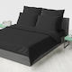 Palatex Duvet Cover Single 160x240 Baseline 21 Black