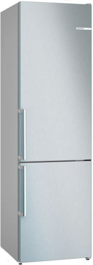 Bosch Ψυγειοκαταψύκτης 363lt Total NoFrost Υ203xΠ60xΒ66.5εκ. Inox KGN39VLCT