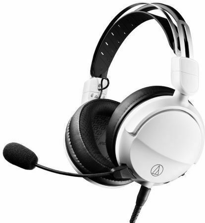 Audio Technica ATH-GL3 Надушници Геймърски слушалки с връзка 3,5 мм Бял