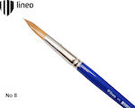 Lineo Round Paint Brush No8