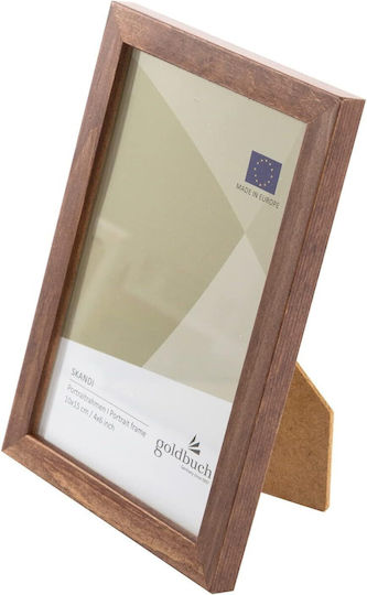 Goldbuch Brown Skandi Κορνίζα Ξύλινη με Καφέ Πλαίσιο