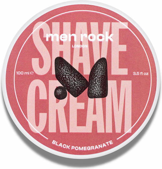 Men Rock Black Pomegranate Крем За Бръснене 100ml
