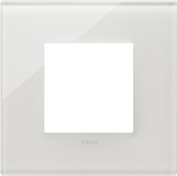 Vimar Eikon Exe Switch Frame 1 Position in Whit...