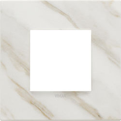 Vimar Eikon Exe Switch Frame 1 Position in Whit...